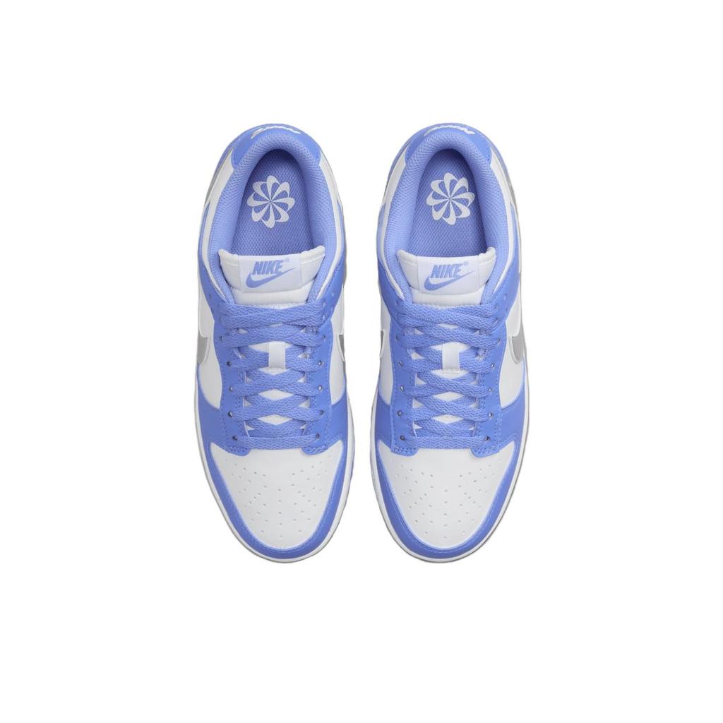 Nike Dunk Low Next Nature Royal Pulse Sneakers da Donna Blu Bianco Argento Metallizzato DD1873-402