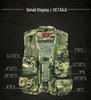 Men's Breathable Multi-Pocket Outdoor Vest for Fishing, Photography, and Workwear
