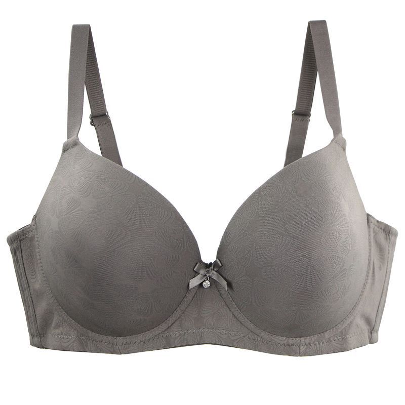 Source Bra Adjustable Large Size Women's Underwear Lace Breathable Glossy Anti-sagging Bra Source