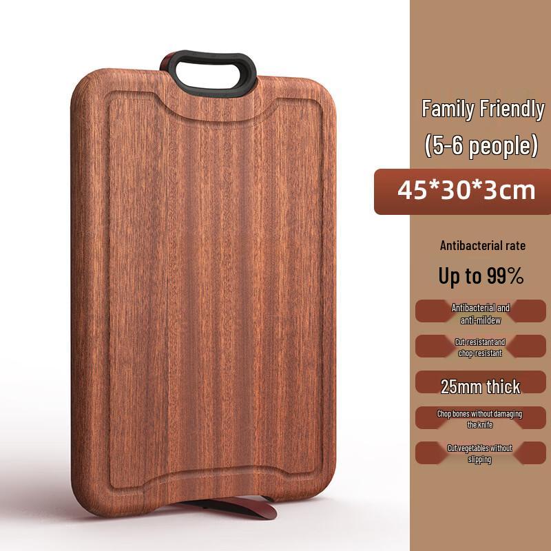 Solid Wenge Wood Anti-Bacterial Cutting Board