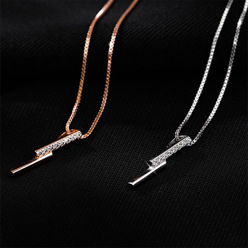 JIAQINGRNM Collares Tous Collar Bungee Simple Dominante Collar Grueso Collar de Acero de Titanio Collar de Clavícula Mujeres Regalo de San Valentin Navidad