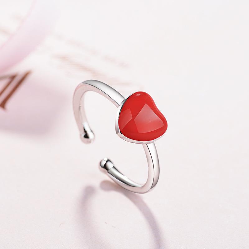 New 925 Sterling Silver Ring AAA Zircon Adjustable Simplicity Fashion Exquisite Women Jewelry Accessories Wedding Party Gift
