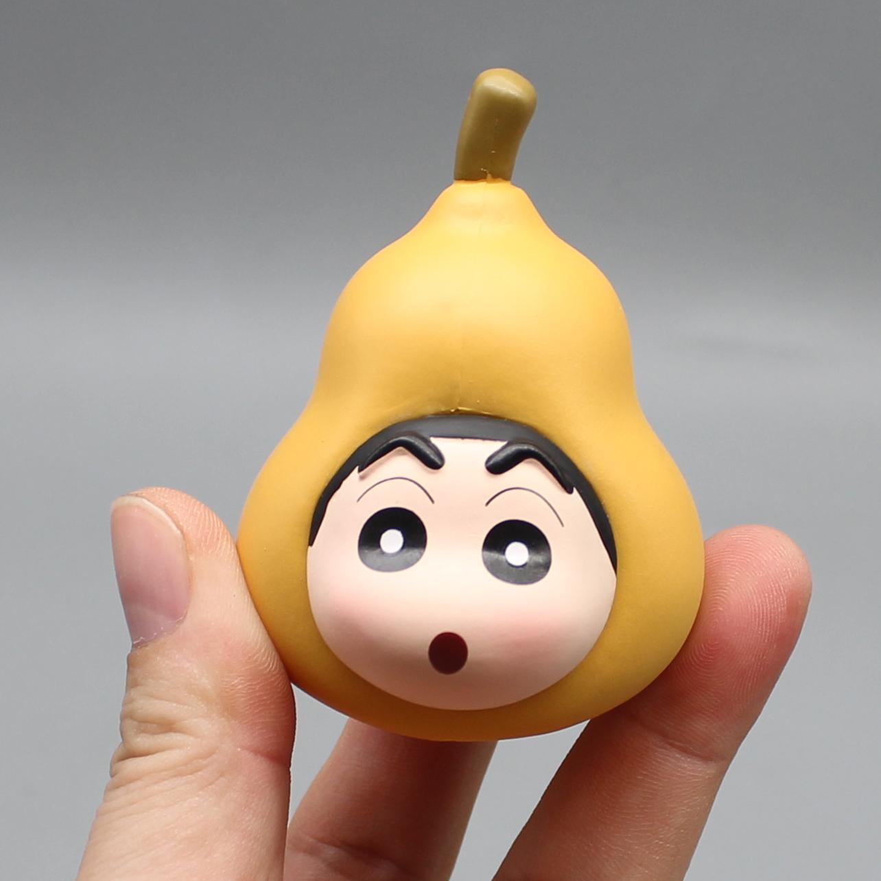 7 см аниме мелок Shin chan GK cos тыква ручная работа модель настольный автомобиль декор — фото 5