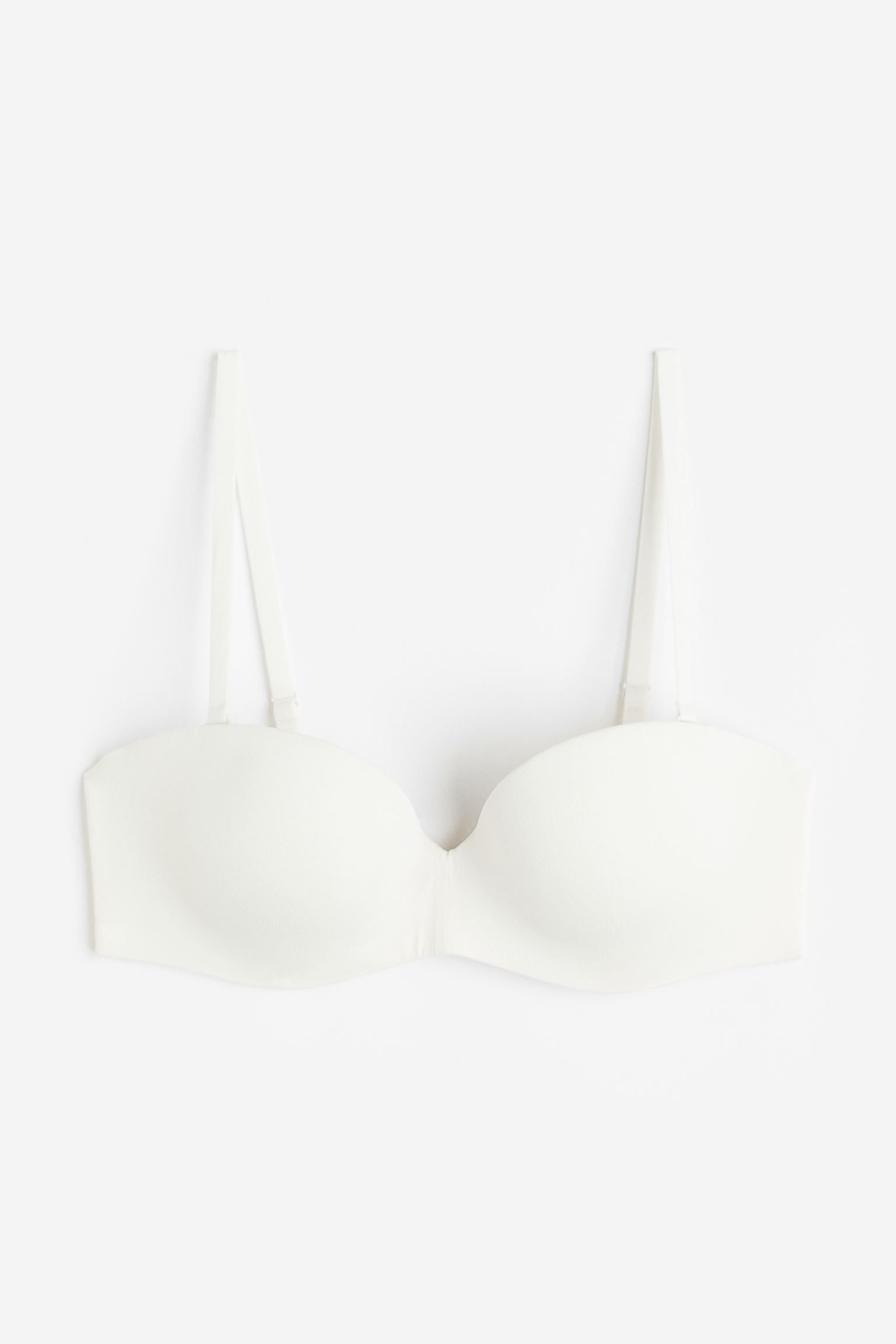 

Padded balconette bra