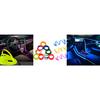 5M Car Interior Led Strip Light Neon EL Wiring Decorative Lamp For Auto DIY Flexible Ambient Light USB Party Atmosphere Diode Neon Lights 4