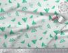 Soimoi Black Japan Crepe Satin Fabric Dot & Butterfly Print Fabric by Metre 42 Inch