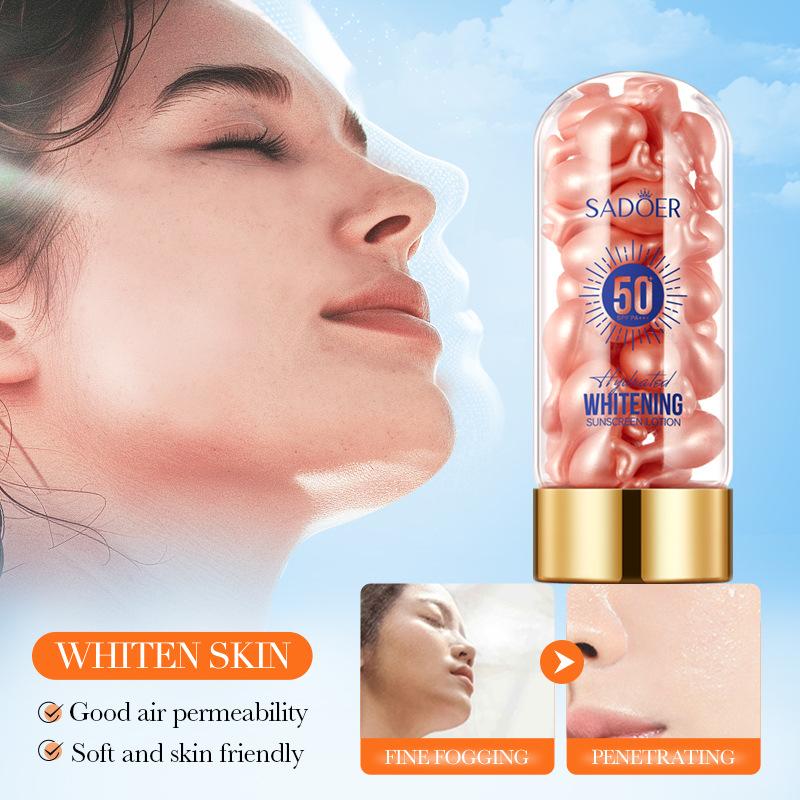 Bleekende zonnebrandcrème 0,34 g * 25 stuks Hydraterende en lichte isolerende zonnebrandcrème fabrikant