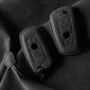 For BMW X1 X3 X5 X6 Series 1 2 5 7 8 F15 F16 E53 E70 E39 F10 F30 G30 G20 G11 G01 G02 G05 Suede Keychain Car Key Case Cover Shell