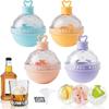 1Pcs with Funnel Ice Mold Silicone Ice Cube Maker Durable Ice Ball Mould