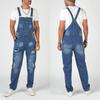 Men's Overalls Overalls Tall Wash Jeans Adjustable Straps Denim Jumpsuit Loose Work Jumpsuit Work Pants