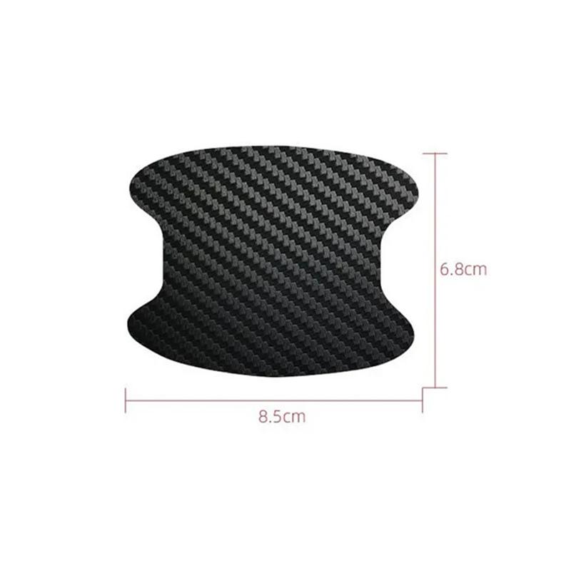 Univerzální samolepka na misku kliky z uhlíkových vláken pro BMW E46 E60 E87 E90 F10 F30 Golf 4 5 6 7 Fiat 500 Peugeot 206 207 208 Passat