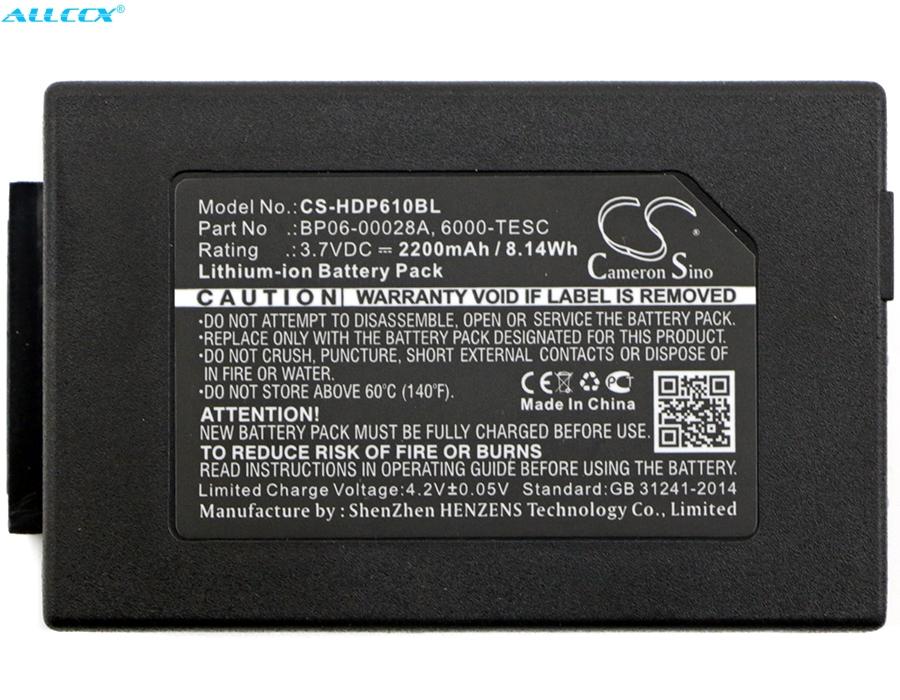 

Cameron Sino 2200mAh BarCode, Scanner Battery for Honeywell Dolphin 6100, Dolphin 6110, ScanPal 5100, Dolphin 6500