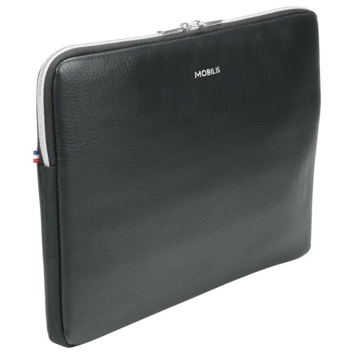 MOBILIS Housse pour Ordinateur Portable/Tablette 12.5-14" - Noir et Argent