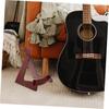 Totority Sanshin Stand, Wooden Removable Design, Stable Floor Stand, Multifunctional Instrument Holder, Compatible with Violin and Banjo, Simple and