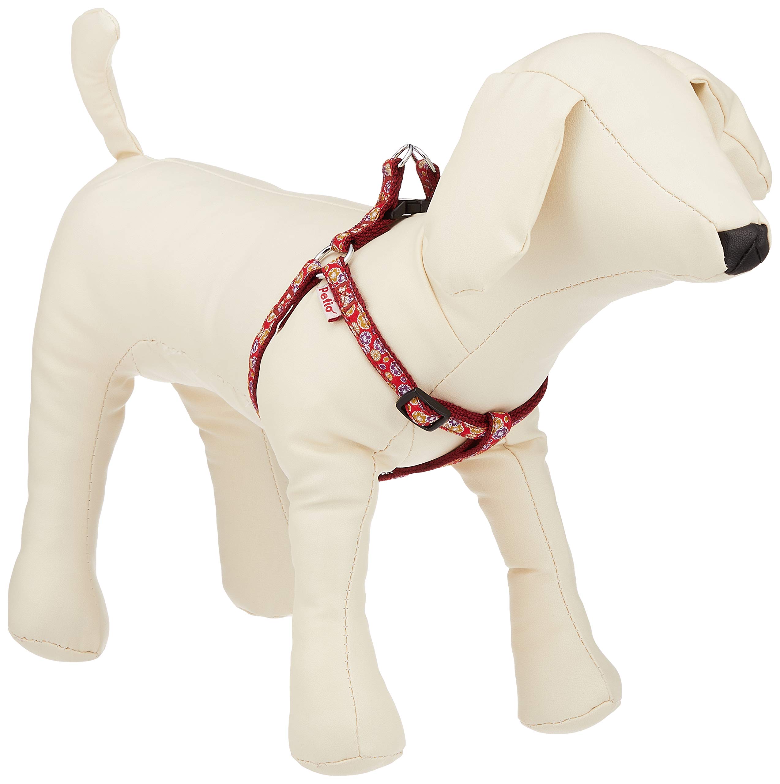

Petio Inuga Sakura and Chrysanthemum Harness Red SS Size красный