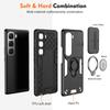 KEYSION Shockproof Armor Case for Infinix Hot 60i 4G Camera Protection Ring Stand Phone Back Cover for Infinix Hot 60 Pro+ 60 5G