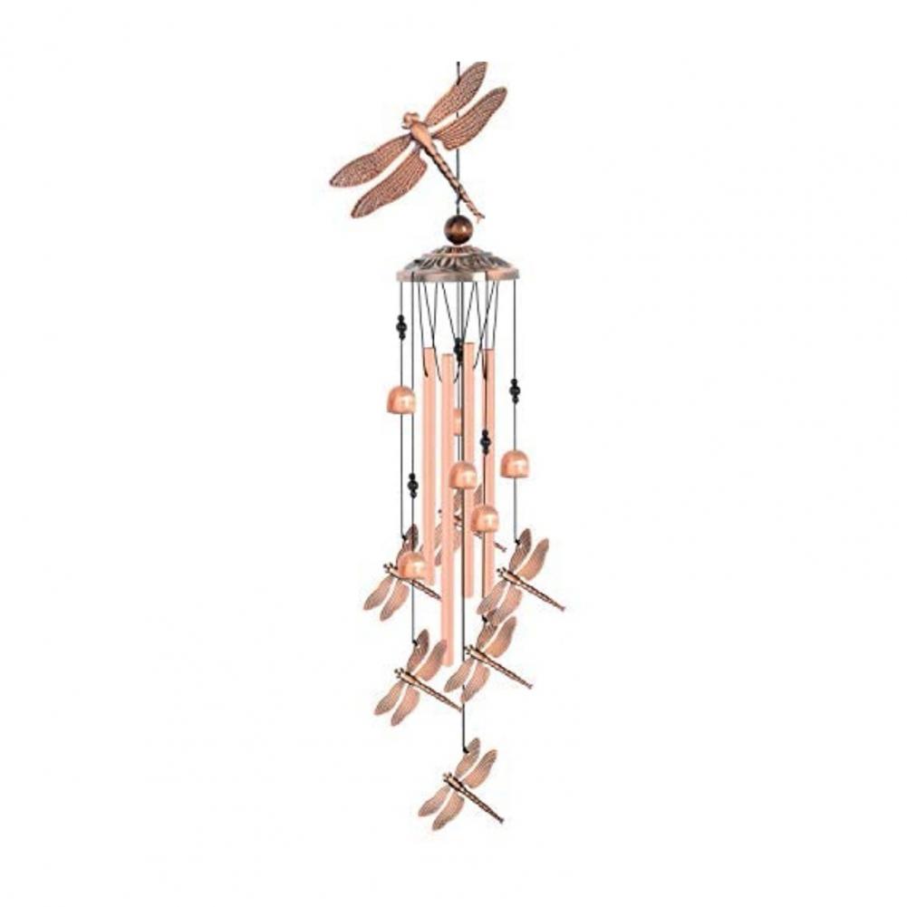 Creative Butterfly Bird Angel Wind Chimes Outdoor Hanging Decor Crisp Sound Tube Wind Chime Pendant