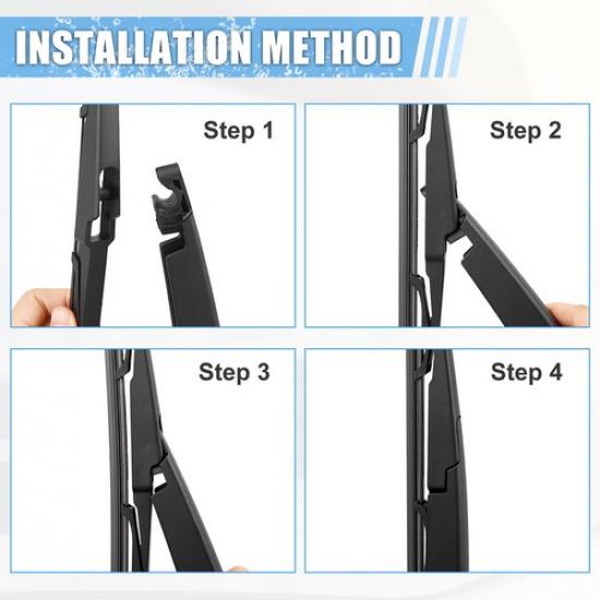 Rear Windshield Wiper Blade Arm Set for Kia Sportage 2016- for Kia Sorento