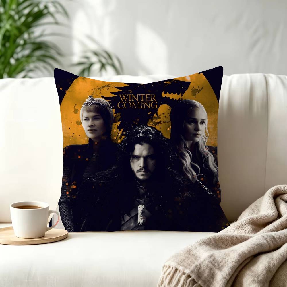 Cushion Cover Pillowcase Upholstery Sofa Throw Pillow Home Decor Pillowcas Movie GGame Of TThrones