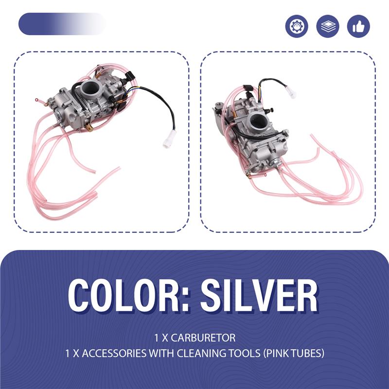 New Carburetor For Yamaha WR250 WR250F YZ250F 2001-2013 HONDA CRF250R CRF250X 2004-2013 Keihin FCR38 FCR 38Mm Carb-M53K