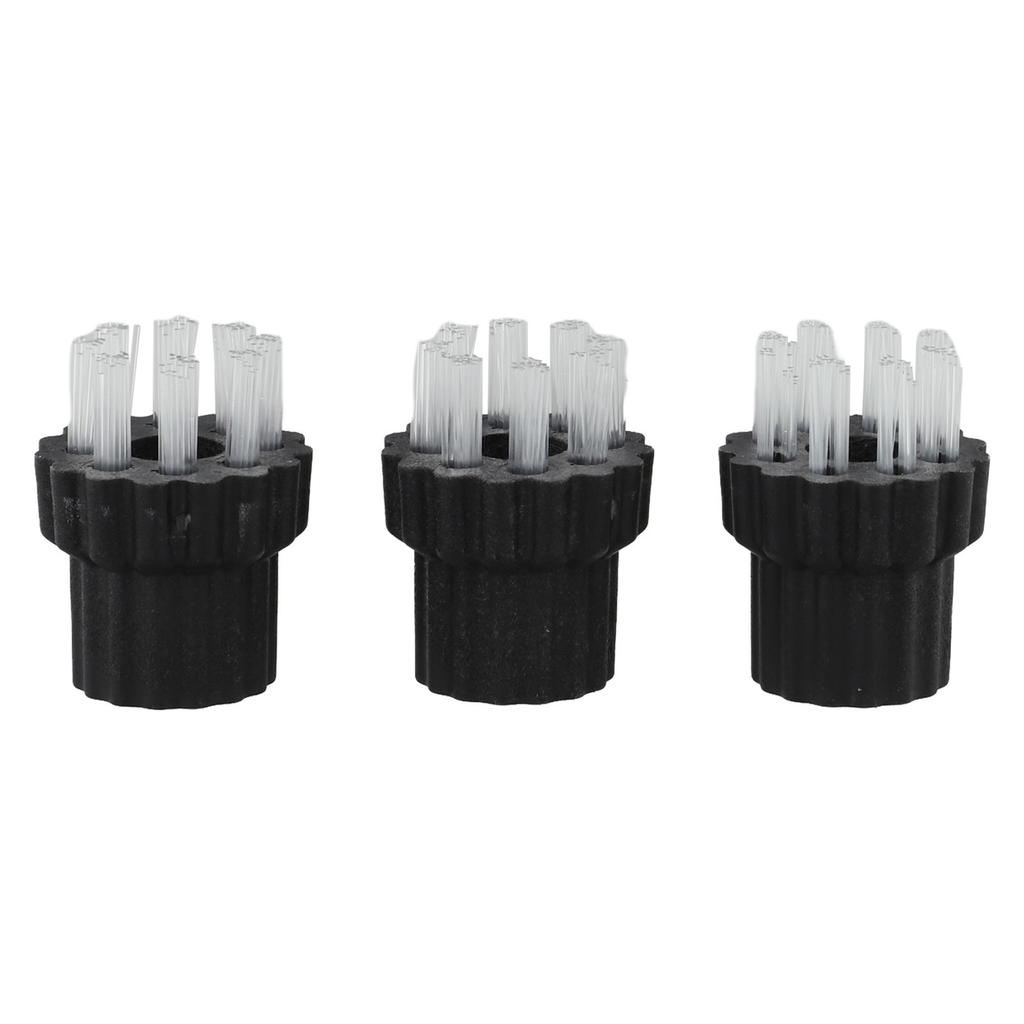 Compact Brush Set Steam Cleaner Attachments Cleaning Efficiency
