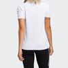adidas Originals Trefoil Hellgrün Großes Logo Print Vintage Amerikanisches Kurzarm-T-Shirt Damen Oberteile Weiß FJ9452