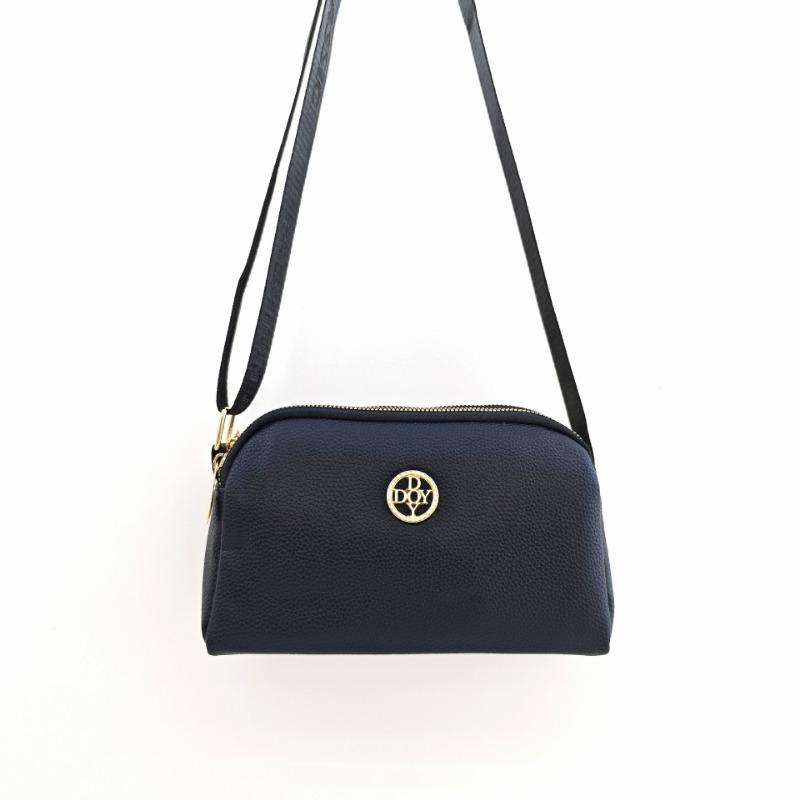 

New women s bag versatile fashion trend three-layer large-capacity bag crossbody shoulder mobile phone change bag чёрный