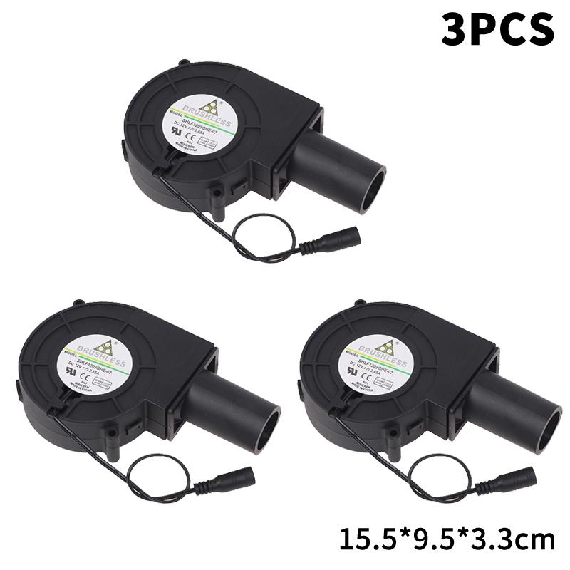 220V'den 12V'a Ayarlanabilir Blower Fan Büyük Hava Hacimli Turbo Fan Dış Mekan Kamp Barbekü Pişirme Kömür Başlatıcı İçin