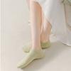 5 Pairs Women Cotton Socks Cute Short Socks For Girls Y2k Candy colors Funny Socks Summmer White Socks Harajuku