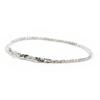 SEWNSWEN GENÄHT SUEN SILBER TWIST KINK Armband