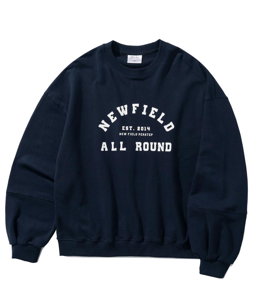 PERSTEP Newfield Sweatshirt Gray [Terry/Fleece-Lined] Smmt4511 / Smmt4532