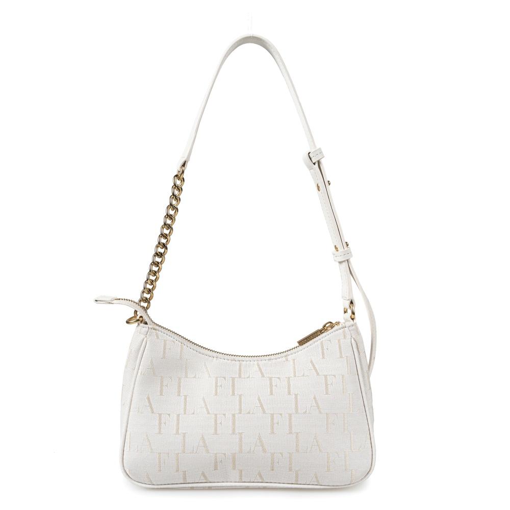 Fila Hobo Tasche Reißverschluss Verstecktes Muster Lässig Einfach Pendler Mode Aufdruck Unterarm Crossbody Halbmondtasche Damen Umhängetasche F13W341163FWT