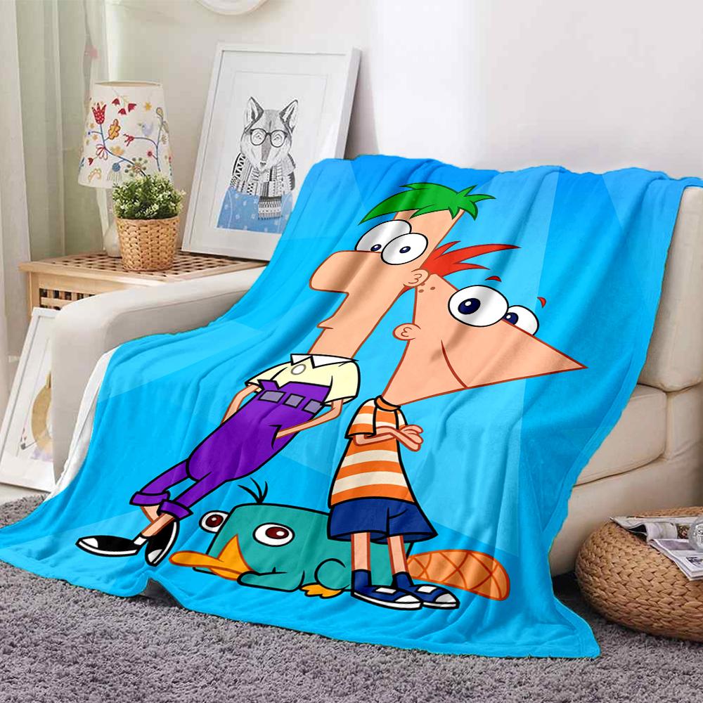 1Pc Friendship Laughter Adventure Blanket Soft And Comfortable Casual Warm Camping Travel Christmas Halloween Xmas Gift M924241