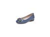 Women's Genuine Leather Chunky Heel Mid-Heel Square Buckle Shoes, 2022 Patent Soft Leather, Versatile Design.
