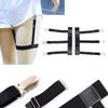 1 Paar Herren Hemdhalter Gürtel mit rutschfesten Verschlussclips halten das Hemd eingesteckt Bein Oberschenkel Strumpfhalter Verstellbarer Verschlussriemen