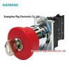 Siemens Emergency Stop Button 3SB6160-1BC20-1CA0, 3SB6060-1CC10-0YA0