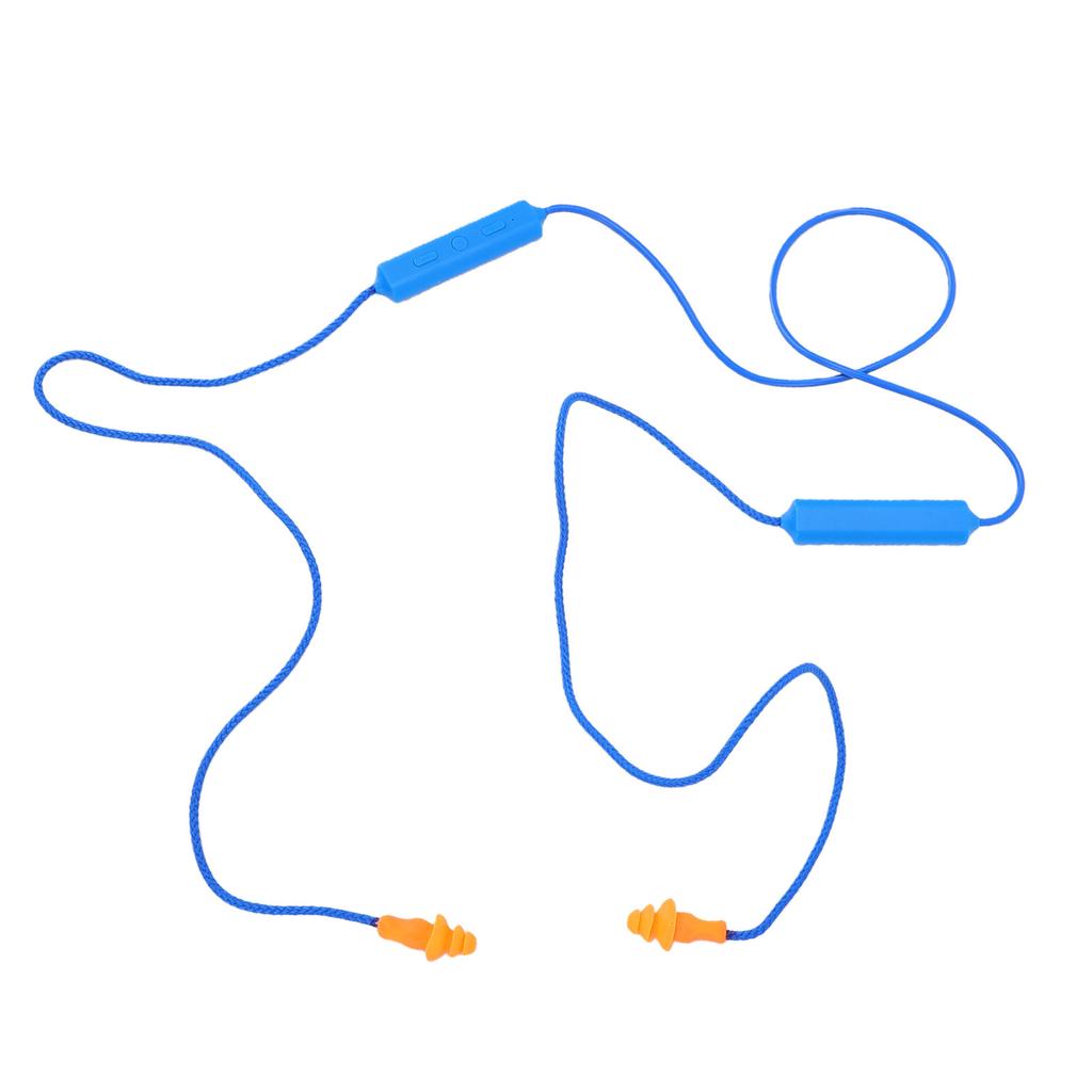 5.3 Earplug Headphone Noise Cancelling Neckband Wireless Earbuds Fast Pairing for Welding Woodworking Industrial