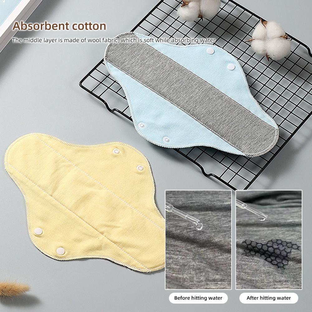 Adult Washable Underpants Pads 5PCS – Soft Breathable Cotton, Anti-Leakage Water Absorbing Graphene Antibacterial Pads for Comfort & Hygiene