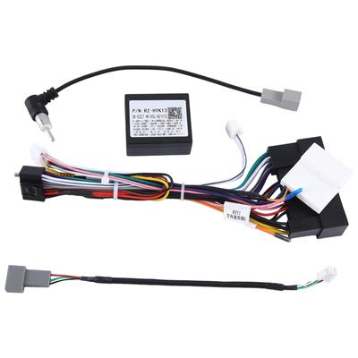 Car Radio Canbus Cable Power Wiring Harness Socket Connector CAN Bus Decoder For KIA Carnival Sedona Optima Sorento-A87Q