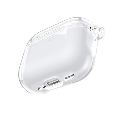 Husă transparentă TPU pentru căști Apple AirPods 4, husă protectoare, husă premium rezistentă la șocuri, protector împotriva căderilor