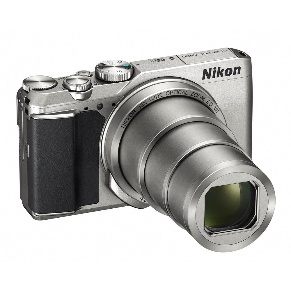 Nikon COOLPIX A900 Digital Camera 35x Optical Zoom 20.29 Megapixels Silver A900SL
