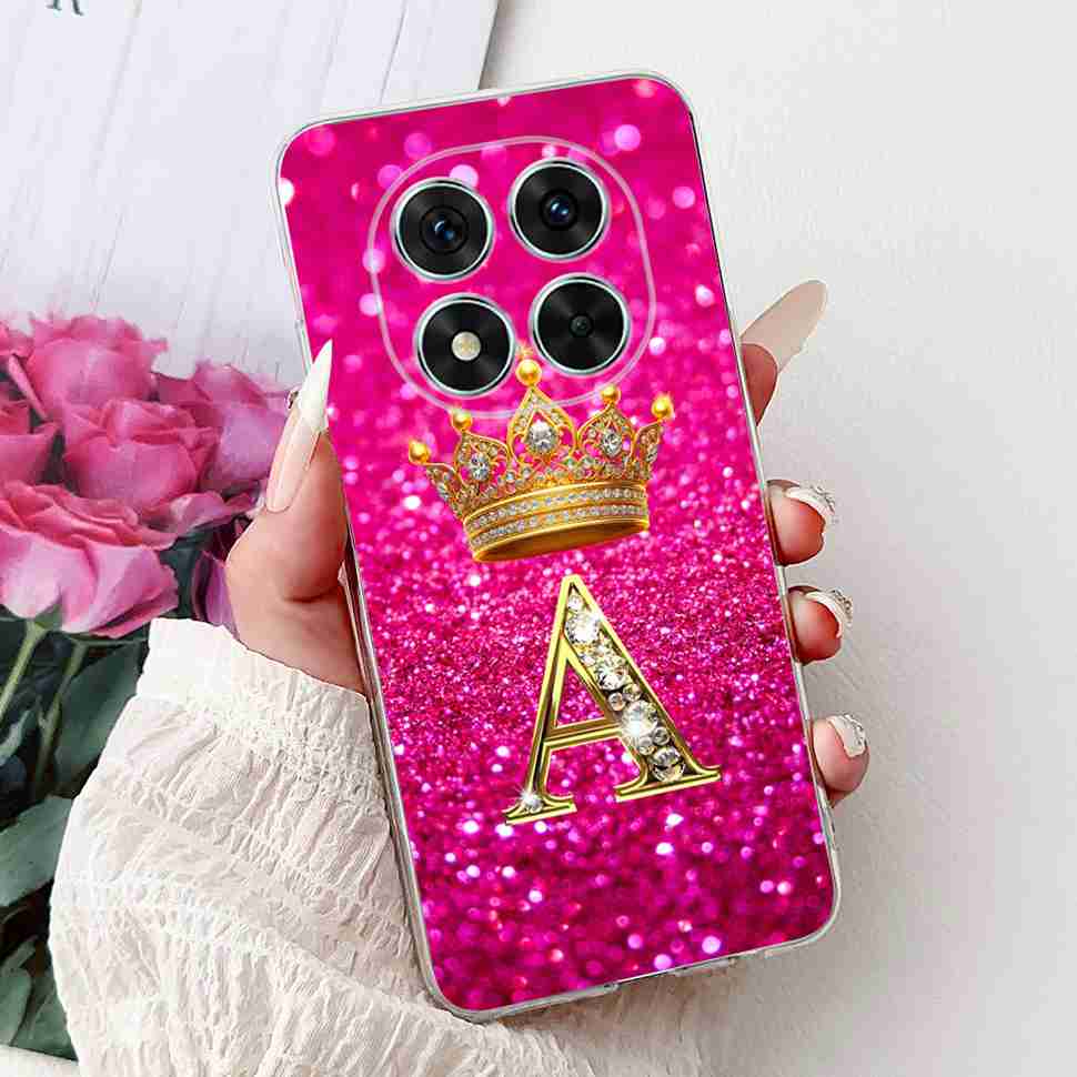 For Redmi Note14 Pro 5G Casing 6.67" Diamond Letter Back Cover Soft Silicone Cases For Xiaomi Redmi Note 14 Pro 5G Coque Fundas