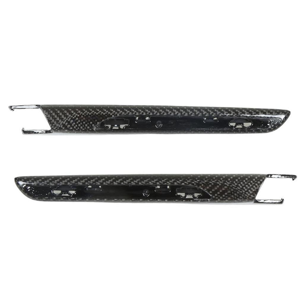 2pcs Side Air Vent Trim Carbon Fiber Anti UV Scratch Resistant Replacement for F80 M3 F82 F83 M4
