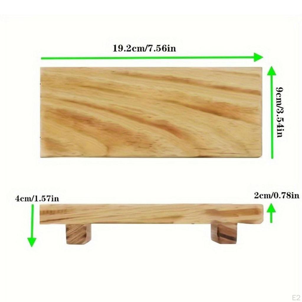 Podstawa z podstawą z drewna, dekoracyjna drewniana podstawka pod mydło, stół zlewozmywakowy