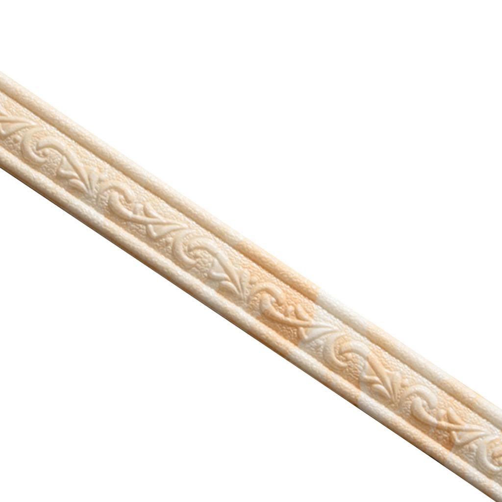 3D Corridor Skirting Line Mildew-Proof and Easy To Clean for Walls Doors Window Toilet