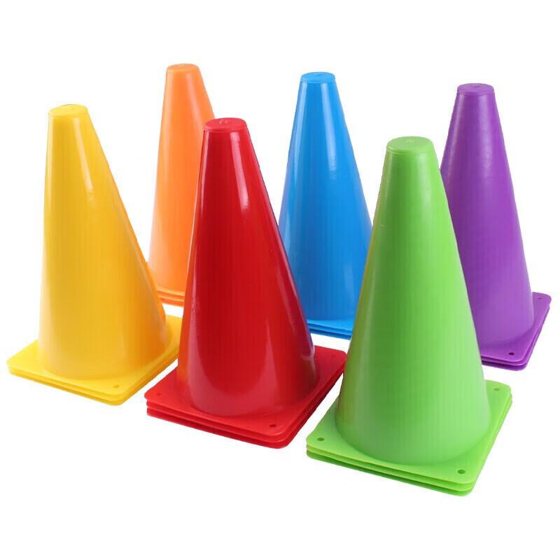 23cm Football Training Cones (10-Pack)