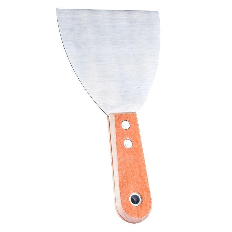 Multifunktionell Trähandtag Förtjockad Spackelspade och Skrapa