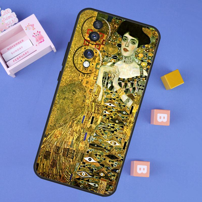 

Gustav Klimt Art Case For Honor 400 Pro 200 50 70 90 X9a X9b X9c X9d X8a X8b X8c Magic 8 Pro 5 6 7 Lite Cover Honor 50