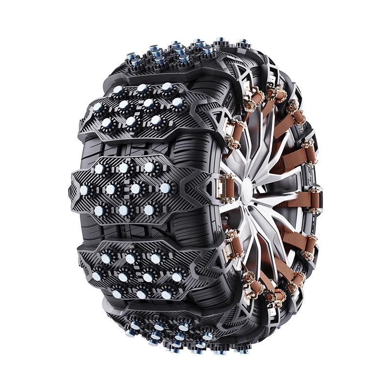 Universal Thickened Anti-Skid Ice-Breaking Tire Chains for Sedans & SUVs