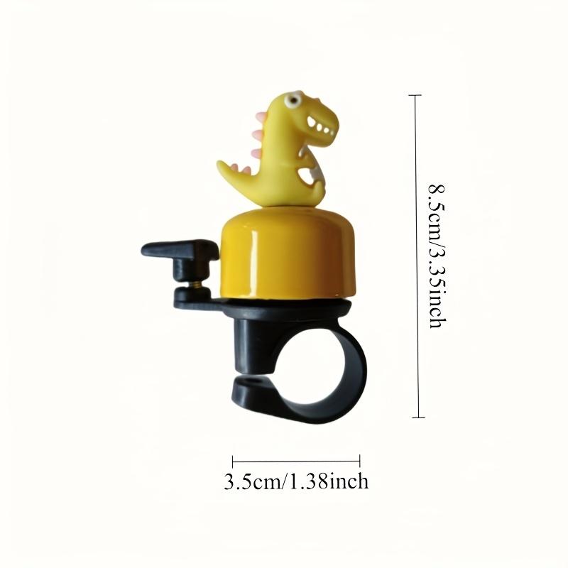 Loud 120 Decibel Roar, Designs with Playful Dinosaur Figures - Durable, Fun Accessory for Mountain Bikes and Road Cycle Car bell